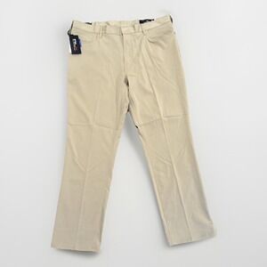 RLX Ralph Lauren Mens Golf Pants 38x30 Khaki Tan Tailored Fit Stretch NWT